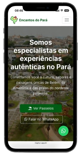 Interface do MapTur